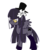 Size: 461x473 | Tagged: safe, pony, ae-tan, clothes, encyclopedia dramatica, hat, monocle, monocle and top hat, ponified, simple background, socks, solo, stockings, top hat, transparent background