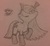 Size: 319x292 | Tagged: safe, pony, ae-tan, clothes, encyclopedia dramatica, eyes closed, hat, monochrome, pencil drawing, solo, stockings, tea, top hat, traditional art