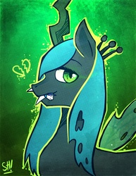 Size: 500x647 | Tagged: safe, artist:steveholt, queen chrysalis, shining armor, changeling, changeling queen, g4, female, toy