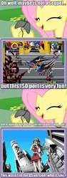 Size: 563x1504 | Tagged: safe, fluttershy, pegasus, pony, g4, exploitable meme, female, gamershy, mare, meme, the world ends with you, tv meme