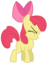 Size: 7820x10800 | Tagged: artist needed, source needed, useless source url, safe, apple bloom, earth pony, pony, g4, absurd resolution, female, simple background, solo, transparent background, vector