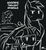 Size: 965x1051 | Tagged: safe, artist:megasweet, big macintosh, sweetie belle, twilight sparkle, earth pony, pony, g4, male, monochrome, smarty belle, stallion