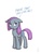 Size: 600x799 | Tagged: safe, artist:carnifex, oc, oc only, oc:sinky sigh, pony, crying, elements of discord, simple background, solo