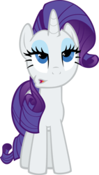 Size: 7779x13701 | Tagged: safe, artist:intbrony, rarity, pony, unicorn, boast busters, g4, .svg available, absurd resolution, faic, female, mare, simple background, solo, transparent background, vector