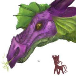 Size: 500x500 | Tagged: artist needed, safe, spike, dragon, g4