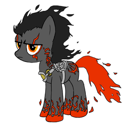 Size: 512x512 | Tagged: safe, artist:theobscurefallen96, darksiders, ponified, ruin