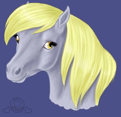 Size: 1204x1160 | Tagged: safe, artist:naira-wolf-satyr, derpy hooves, pegasus, pony, g4, female, mare, realistic