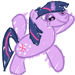 Size: 480x480 | Tagged: dead source, safe, artist:argembarger, twilight sparkle, pony, g4, animated, dumb running ponies, female, solo, wat