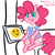 Size: 500x500 | Tagged: safe, artist:mt, pinkie pie, earth pony, pony, g4, braces, female, solo, teenager