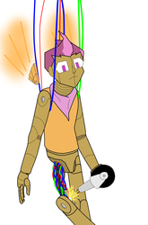 Size: 1085x1648 | Tagged: safe, artist:ac-drawings, artist:mousathe14, scootaloo, human, g4, humanized, scootabot