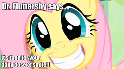 Size: 1280x719 | Tagged: safe, fluttershy, g4, cute, meme, smiling