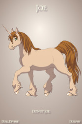 Size: 400x600 | Tagged: safe, artist:targetgirl, donut joe, pony, unicorn, g4, male, realistic, solo, stallion