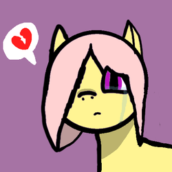 Size: 450x450 | Tagged: safe, artist:the hated filly flutter, fluttershy, oc, oc only, oc:flutter, pony, crying, sad, solo