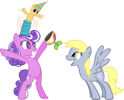 Size: 900x728 | Tagged: safe, artist:astringe, derpy hooves, screwball, pegasus, pony, g4, female, mare