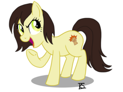 Size: 900x675 | Tagged: safe, artist:glamourkat, oc, oc only, pony, smashley crash, solo