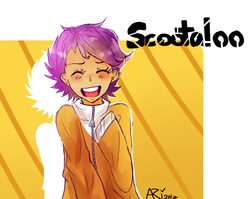 Size: 1047x832 | Tagged: safe, artist:arinova, scootaloo, human, g4, humanized