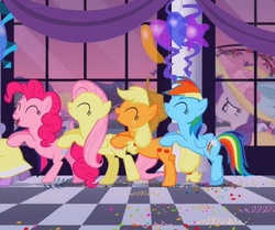 Size: 474x397 | Tagged: safe, artist:mezkalito4p, applejack, fluttershy, pinkie pie, rainbow dash, rarity, twilight sparkle, g4