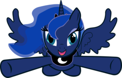 Size: 899x573 | Tagged: safe, artist:tijimjoy, princess luna, alicorn, pony, g4, female, flying, hug, incoming hug, mare, pov, simple background, solo, transparent background