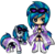 Size: 799x784 | Tagged: safe, artist:nekozneko, dj pon-3, vinyl scratch, human, pony, unicorn, g4, clothes, dress, eared humanization, female, horn, horned humanization, human ponidox, humanized, mare, simple background, tailed humanization, transparent background