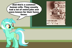 Size: 887x588 | Tagged: safe, lyra heartstrings, g4, chalkboard, human studies101 with lyra, lucille ball, meme, photo