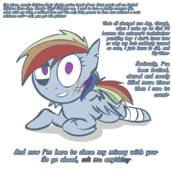 Size: 1000x1000 | Tagged: safe, artist:lazy, rainbow dash, ask dashed rainbow, g4, ask