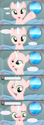 Size: 1408x4000 | Tagged: safe, sweetie belle, ask the crusaders, g4, ask, blushing, embarrassed, sweetie bald, tumblr