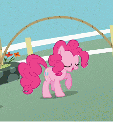 Size: 577x624 | Tagged: safe, screencap, pinkie pie, g4, animated, female, jump rope, skipping