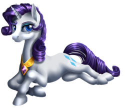 Size: 1080x940 | Tagged: safe, artist:kittehkatbar, rarity, pony, g4, lying down, prone, simple background, solo, transparent background