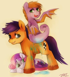 Size: 1309x1434 | Tagged: safe, artist:dhui, sweetie belle, oc, sea pony, g4