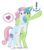 Size: 637x716 | Tagged: dead source, safe, artist:sharkapalooza, pisces (g4), virgo (g4), earth pony, pony, unicorn, g4, bipedal, clothes, dress, duo, duo female, exclamation point, eyeshadow, female, heart, horn, makeup, mare, open mouth, pisces, pointing, ponyscopes, ship:virgisces, shipping, simple background, transparent background, virgo, zodiac