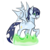 Size: 894x894 | Tagged: safe, artist:shark-sheep, soarin', changeling, g4, changelingified, cutie mark, male, missing horn, simple background, solo, species swap, transparent background, wings