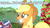 Size: 1280x719 | Tagged: safe, edit, edited screencap, screencap, applejack, minuette, g4, my little pony: friendship is magic, party of one, brushie, caption, image macro, meme, toothbrush