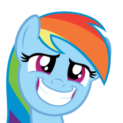 Size: 894x894 | Tagged: safe, edit, rainbow dash, g4, reaction image, simple background, transparent background, vector