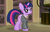 Size: 5473x3541 | Tagged: safe, artist:drawponies, twilight sparkle, pony, g4, alternate hairstyle, clothes, female, harry potter (series), solo, sweater