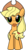 Size: 397x775 | Tagged: safe, artist:d b, applejack, earth pony, pony, g4, blushing, cookie, cute, female, jackabetes, looking at you, mouth hold, pixiv, simple background, solo, transparent background, vector