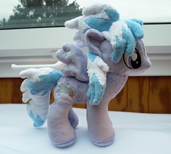 Size: 848x768 | Tagged: safe, artist:navkaze, cloudchaser, pony, g4, irl, photo, plushie, solo