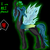 Size: 900x900 | Tagged: safe, artist:somethingstrange85, queen chrysalis, changeling, changeling queen, g4, female, ponytail