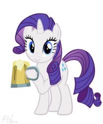 Size: 500x600 | Tagged: safe, rarity, pony, unicorn, g4, cider, female, horn, mare, simple background, solo, transparent background