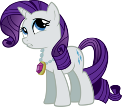 Size: 951x841 | Tagged: safe, rarity, pony, unicorn, g4, female, horn, mare, necklace, simple background, solo, transparent background