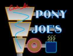 Size: 624x480 | Tagged: safe, artist:crayolabrony, donut joe, g4, diner, sign