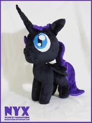 Size: 810x1080 | Tagged: safe, artist:magnastorm, oc, oc only, oc:nyx, pony, irl, photo, plushie, solo