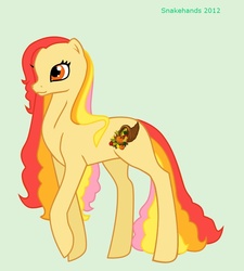 Size: 814x904 | Tagged: safe, artist:snakehands, oc, oc only, earth pony, pony, autumn