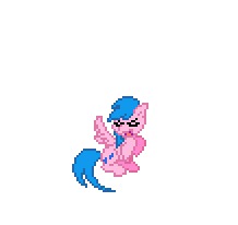 Size: 70x88 | Tagged: safe, artist:botchan-mlp, firefly, pegasus, pony, g1, g4, aerobatics, animated, cute, desktop ponies, double inside out loop, female, flyabetes, flying, g1 to g4, g1betes, generation leap, mare, pixel art, simple background, smiling, solo, sprite, transparent background