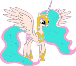 Size: 695x600 | Tagged: safe, nightmare moon, g4, colorist:bucky, recolor, simple background, transparent background, vector