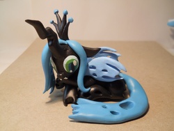 Size: 4320x3240 | Tagged: safe, artist:earthenpony, queen chrysalis, g4, irl, photo, sculpture, solo