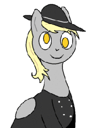 Size: 200x287 | Tagged: safe, artist:derpygoverness, derpy hooves, pony, g4, animated, talk sprite