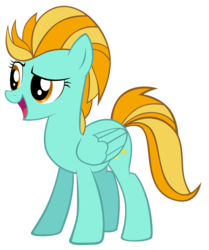 Size: 6307x7546 | Tagged: safe, artist:bluedawntears, lightning dust, pony, g4, absurd resolution, female, simple background, solo, transparent background, vector
