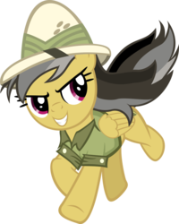 Size: 1600x2000 | Tagged: safe, artist:likonan, daring do, pony, g4, female, running, simple background, solo, transparent background, vector