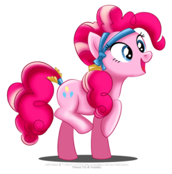 Size: 1488x1500 | Tagged: safe, artist:tiffanymarsou, pinkie pie, g4, crystallized