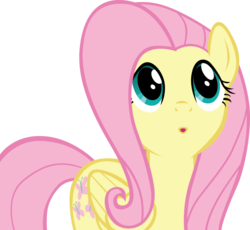 Size: 932x858 | Tagged: safe, fluttershy, g4, oooooh, simple background, transparent background, vector